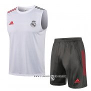 Chandal del Real Madrid 21-22 Sin Mangas Blanco