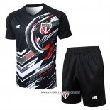 Chandal del Sao Paulo 25-26 Manga Corta Negro - Pantalon Corto