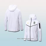 Chaqueta con Capucha del Brasil 22-23 Blanco