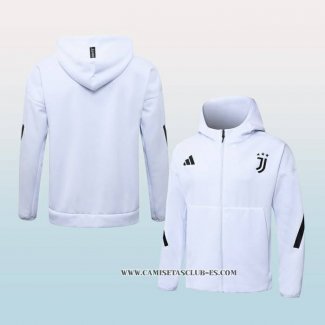 Chaqueta con Capucha del Juventus 25-26 Blanco