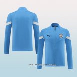 Chaqueta del Manchester City 22-23 Azul