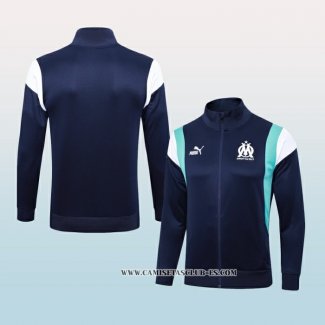 Chaqueta del Olympique Marsella 23-24 Azul Oscuro