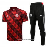 Conjunto Polo del Bayern Munich 22-23 Rojo