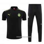 Conjunto Polo del Borussia Dortmund 22-23 Negro