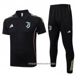 Conjunto Polo del Juventus 25-26 Negro