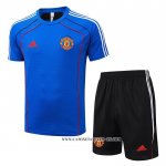 Conjunto Polo del Manchester United 25-26 Azul