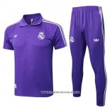 Conjunto Polo del Real Madrid 25-26 Purpura