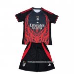 Camiseta Benfica Special Nino 25-26 Negro Rojo