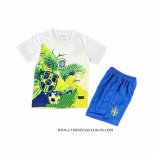 Camiseta Brasil Special Nino 25-26 Blanco