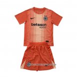 Camiseta Inter Milan Portero Nino 25-26 Naranja