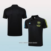 Camiseta Polo del Arsenal 23-24 Negro