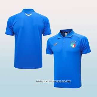 Camiseta Polo del Italia 23-24 Azul