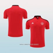 Camiseta Polo del Manchester United 22-23 Rojo