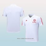 Camiseta Polo del Manchester United 23-24 Blanco