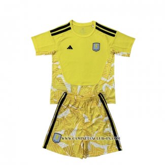 Camiseta Primera Aston Villa Portero Nino 26-27