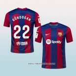 Camiseta Primera Barcelona Jugador Gundogan 23-24