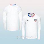 Camiseta Primera Estados Unidos 2024 Manga Larga