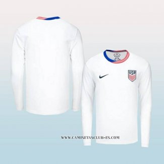 Camiseta Primera Estados Unidos 2024 Manga Larga
