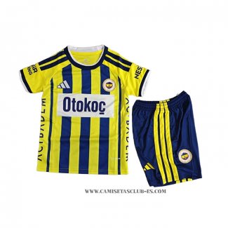 Camiseta Primera Fenerbahce Nino 26-27