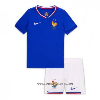Camiseta Primera Francia Nino 2024