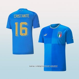 Camiseta Primera Italia Jugador Cristante 2022