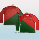 Camiseta Primera Portugal 2022 Manga Larga
