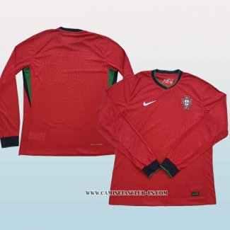 Camiseta Primera Portugal 2024 Manga Larga