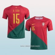 Camiseta Primera Portugal Jugador R.Leao 2022