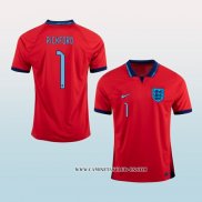 Camiseta Segunda Inglaterra Jugador Pickford 2022