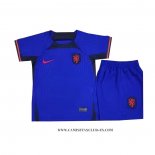 Camiseta Segunda Paises Bajos Nino 2022