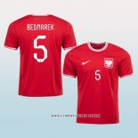 Camiseta Segunda Polonia Jugador Bednarek 2022