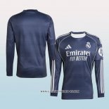 Camiseta Segunda Real Madrid 25-26 Manga Larga