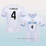 Camiseta Segunda Uruguay Jugador R.Araujo 2022