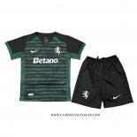 Camiseta Sporting Special Nino 25-26 Verde Negro