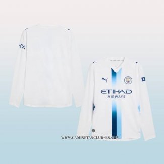 Camiseta Tercera Manchester City 26-27 Manga Larga