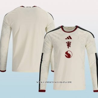 Camiseta Tercera Manchester United 26-27 Manga Larga