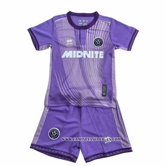 Camiseta Tercera Sheffield United Nino 25-26
