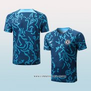 Camiseta de Entrenamiento Chelsea 22-23 Azul