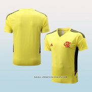 Camiseta de Entrenamiento Flamengo 22-23 Amarillo