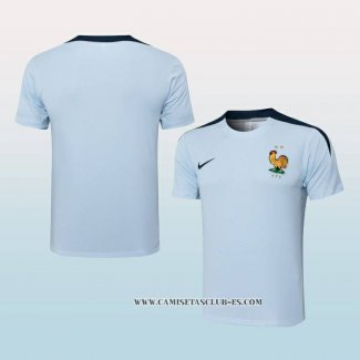 Camiseta de Entrenamiento Francia 24-25 Azul Claro