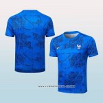 Camiseta de Entrenamiento Francia 25-26 Azul