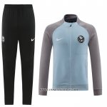 Chandal de Chaqueta del America 22-23 Azul y Gris