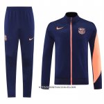 Chandal de Chaqueta del Barcelona Nino 25-26 Azul