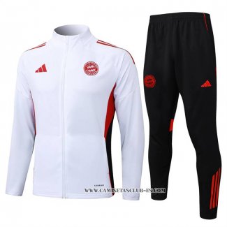 Chandal de Chaqueta del Bayern Munich 25-26 Blanco