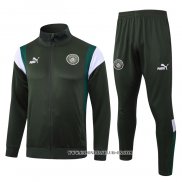 Chandal de Chaqueta del Manchester City 23-24 Verde