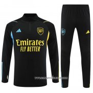 Chandal de Sudadera del Arsenal Nino 23-24 Negro