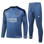 Chandal de Sudadera del Paris Saint-Germain Nino 25-26 Gris  Chandal de Sudadera del Paris Saint-Germain Nino 25-26 Gris