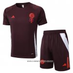 Chandal del Bayern Munich 24-25 Manga Corta Rojo - Pantalon Corto