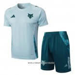Chandal del Cruzeiro 24-25 Manga Corta Verde - Pantalon Corto