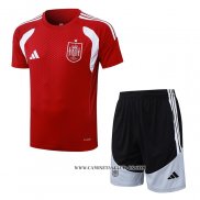 Chandal del Espana 26-27 Manga Corta Rojo - Pantalon Corto